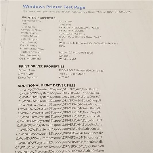 Windows printer driver settings showing correct print driver installation Windows 11 Windows printer driver settings showing correct print driver installation Windows 11