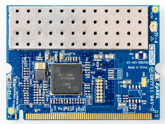 Realtek 8822BE mini PCI-E wireless card showing 802.11ac chipset